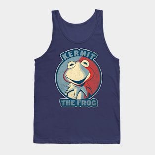 Muppets Kermit The Frog - Vintage Tank Top